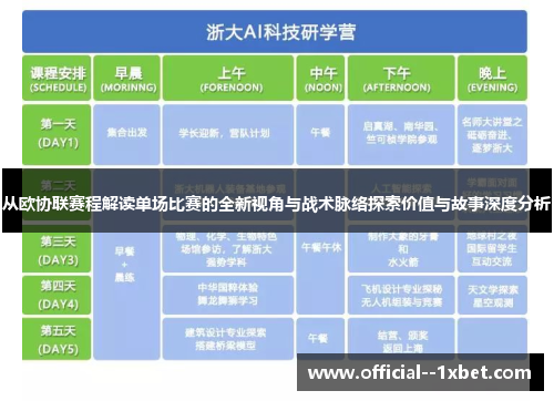 从欧协联赛程解读单场比赛的全新视角与战术脉络探索价值与故事深度分析